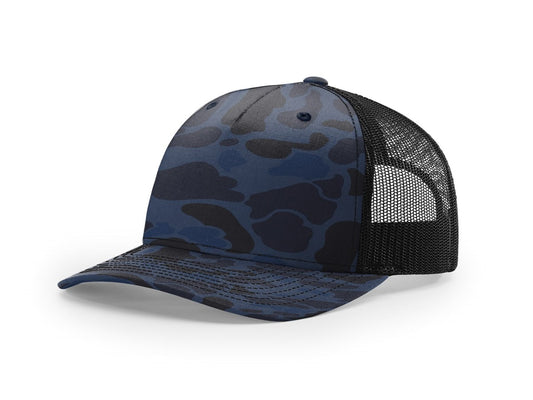 112PFP Richardson Printed Five-Panel Trucker Hat