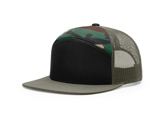 168 Richardson 7 Panel Trucker Hat